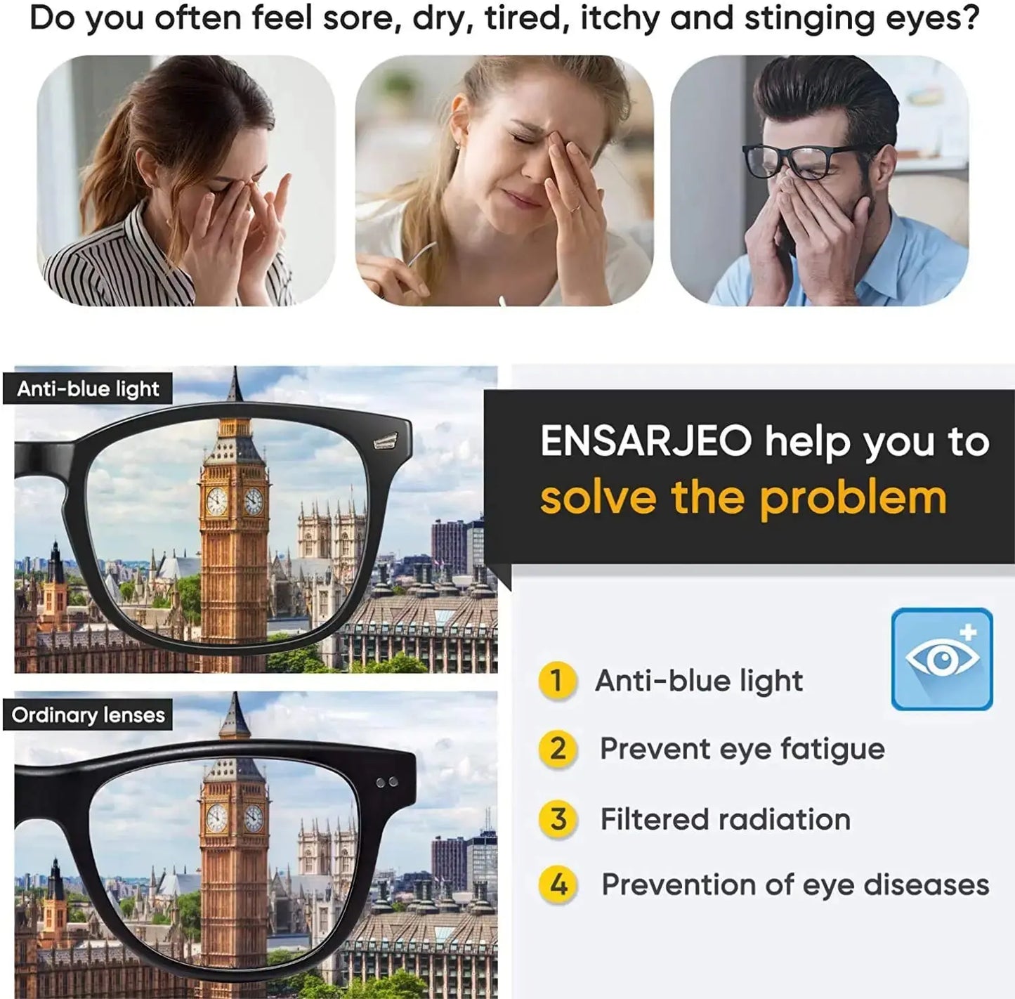 Blue Light Blocking Glasses FlowCart